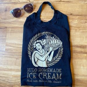 Hilo Homemade Hawaiian Ice Cream halter t shirt